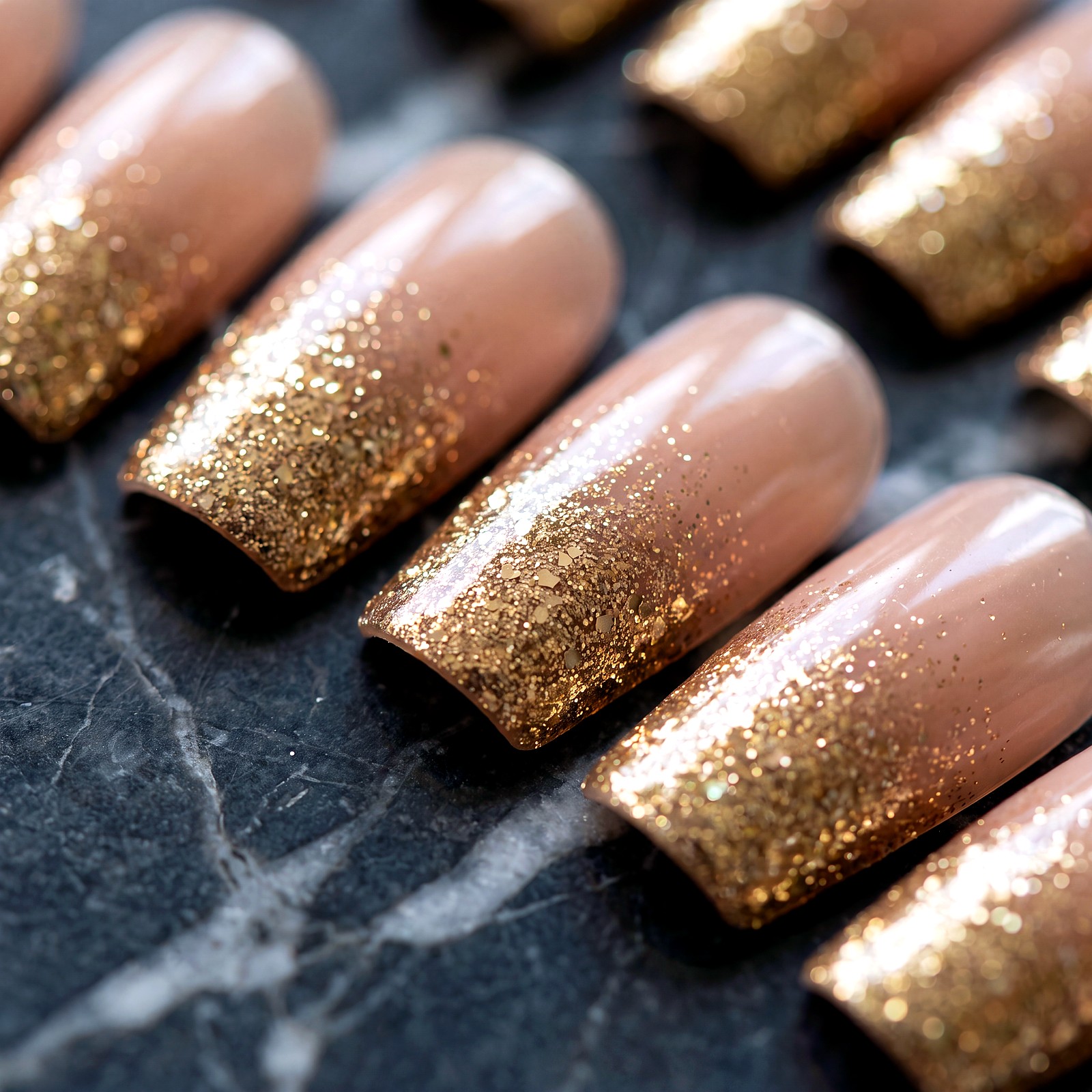 Glitter Ombré